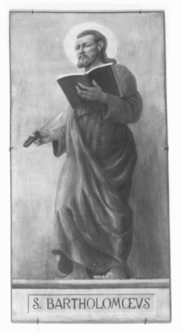 San Bartolomeo apostolo (dipinto) di Travaglia Silvio, Soranzo Antonio (sec. XX)