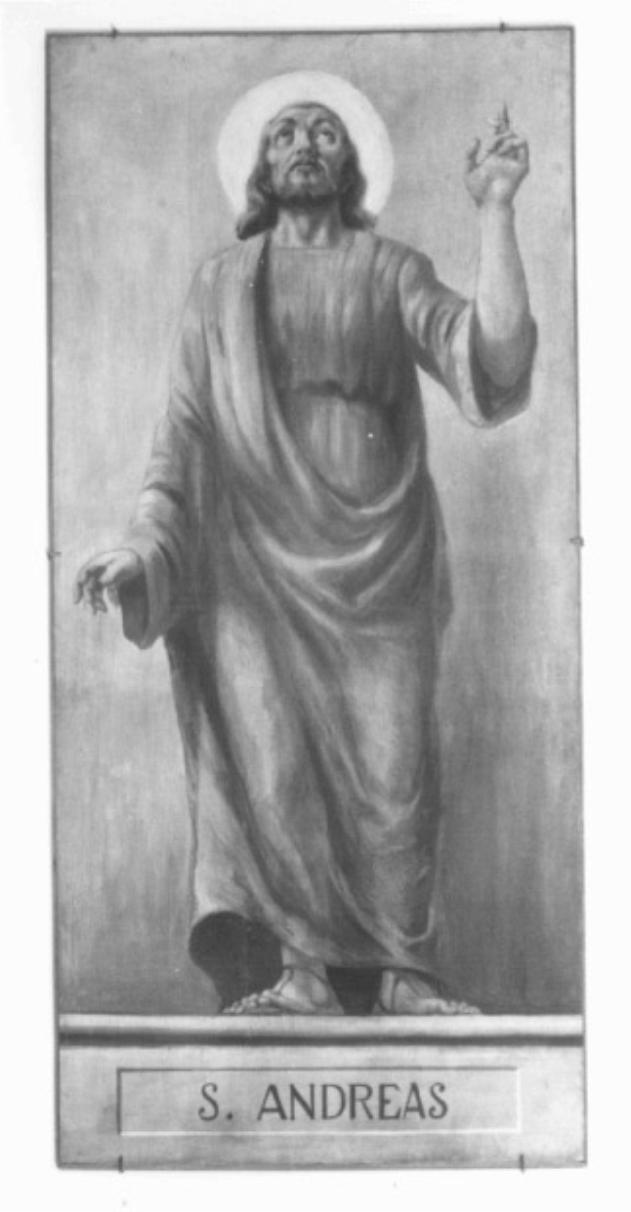 Sant'Andrea apostolo (dipinto) di Travaglia Silvio, Soranzo Antonio (sec. XX)
