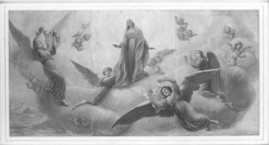 assunzione della Madonna (dipinto) di Travaglia Silvio, Soranzo Antonio (sec. XX)