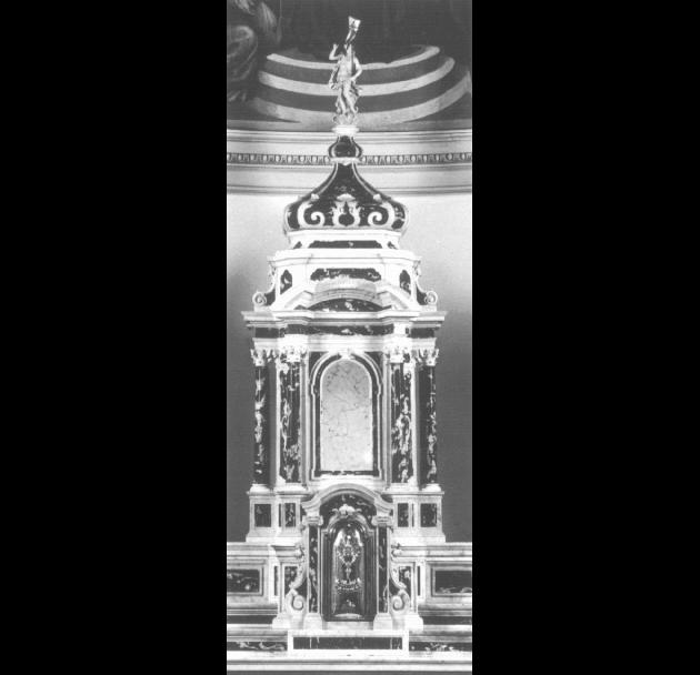 tabernacolo - a tempietto di Danieletti Pietro Antonio - ambito padovano (sec. XVIII)