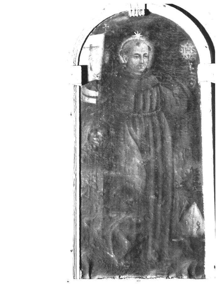 santo francescano (dipinto) - ambito veneto (sec. XVII)