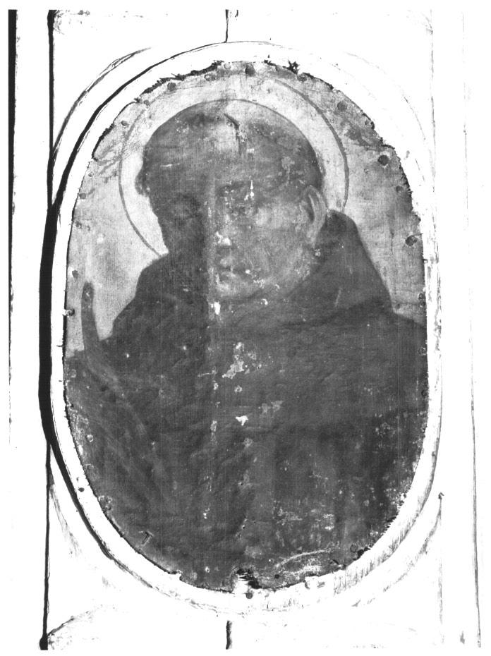 santo francescano (dipinto, elemento d'insieme) - ambito veneto (sec. XVII)
