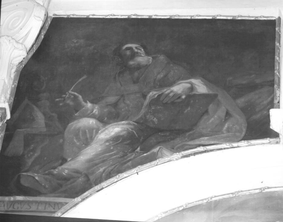 Sant'Agostino (dipinto) di Zanchi Antonio (sec. XVIII)