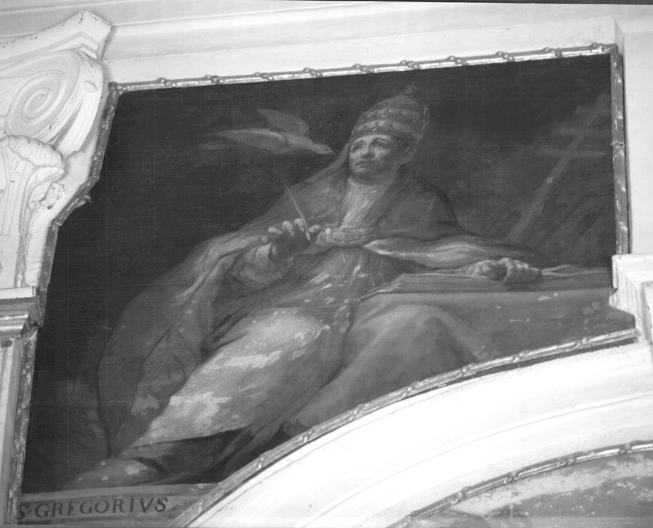 San Gregorio Magno (dipinto) di Zanchi Antonio (sec. XVIII)