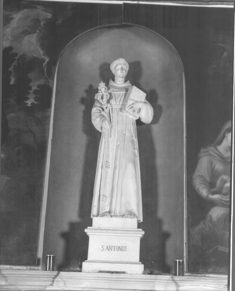 Sant'Antonio da Padova (statua) - ambito veneto (sec. XIX)