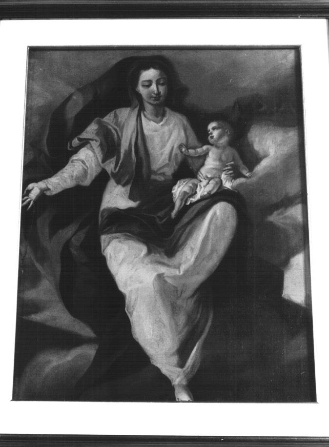 Madonna con Bambino (dipinto) di Cignaroli Giuseppe Detto Padre Felice (sec. XVIII)