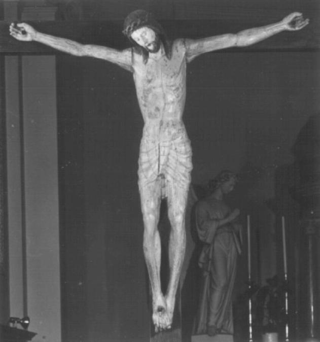 Cristo crocifisso (scultura) - ambito veneto (sec. XV)