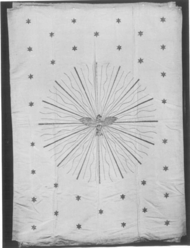 cielo del baldacchino processionale - manifattura veneta (secc. XIX/ XX)