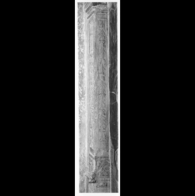 motivi decorativi a cassettone con rosette (dipinto) - ambito padovano (sec. XV)