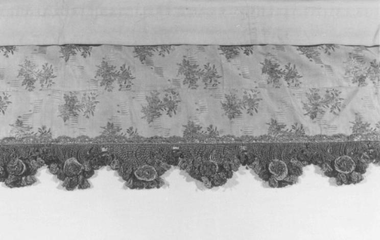 drappellone di baldacchino - manifattura veneta (fine sec. XVIII)