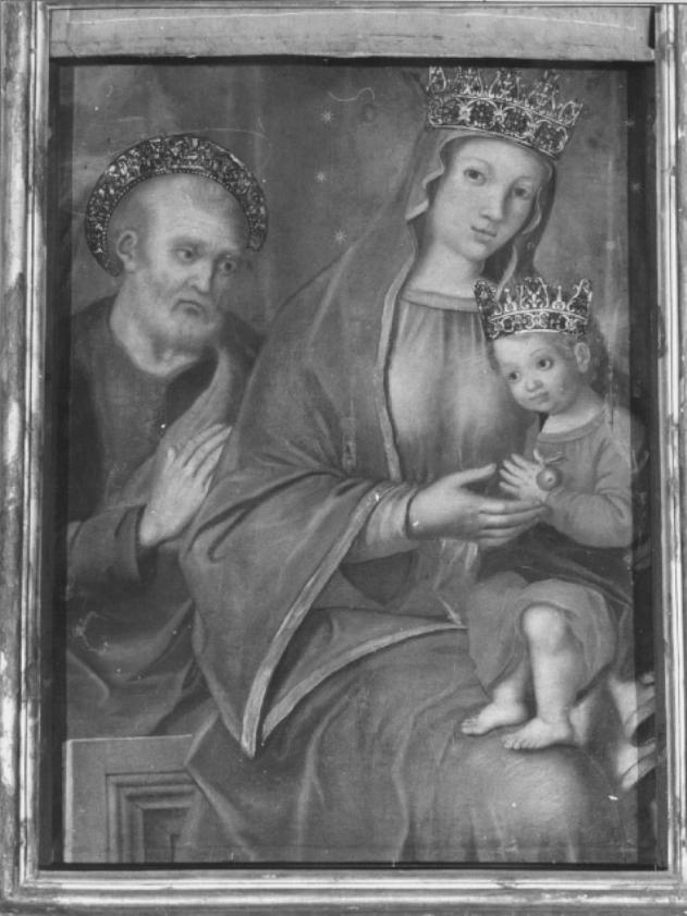 Sacra famiglia (dipinto) - ambito veneto (ultimo quarto sec. XV)