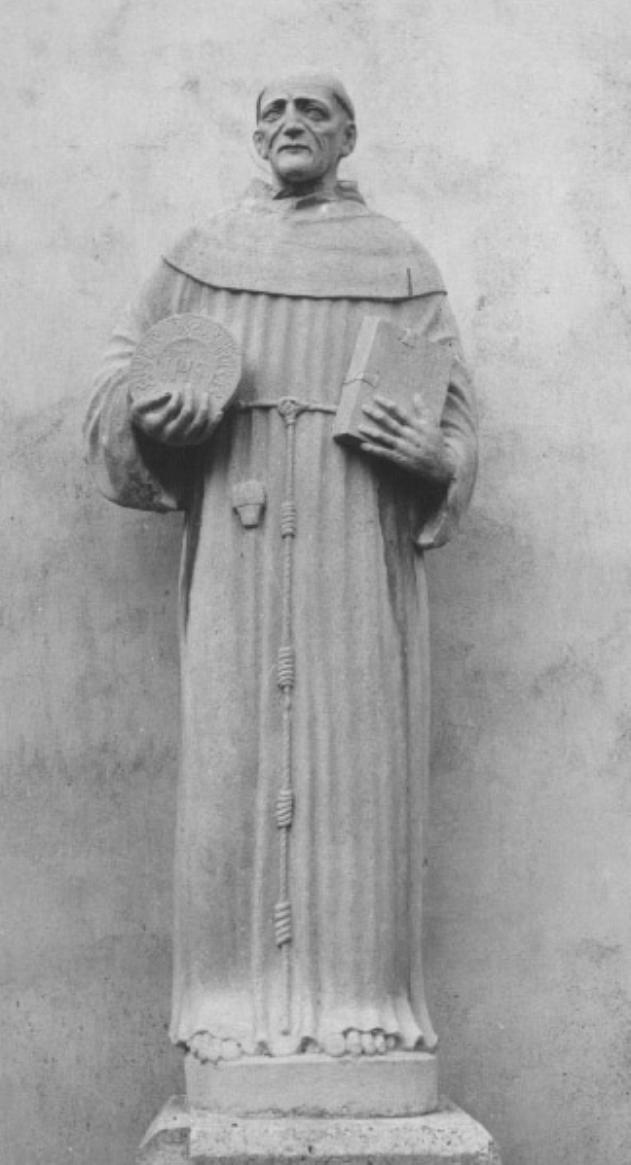 San Bernardino da Siena (statua) - ambito veneto (sec. XIX)