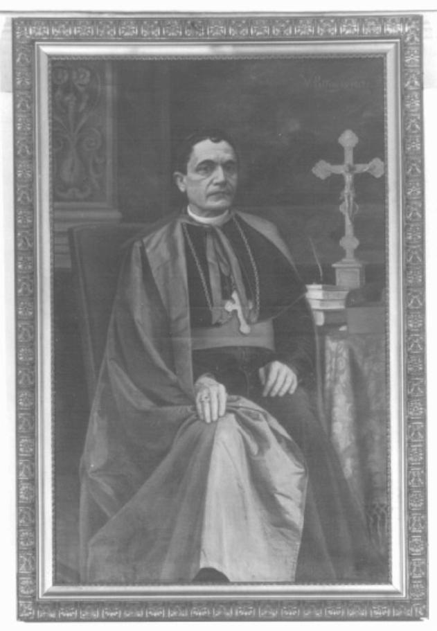 ritratto del vescovo Luigi Pellizzo di Toedis (dipinto) di Pittaco Vittorio (sec. XX)