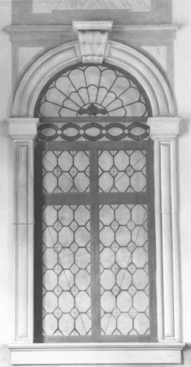 mostra di finestra di Mazzari Carlo (sec. XVIII, sec. XX)