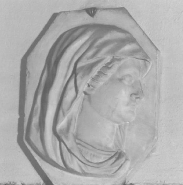 ritratto della Madonna (rilievo) - ambito veneto (primo quarto sec. XIX)