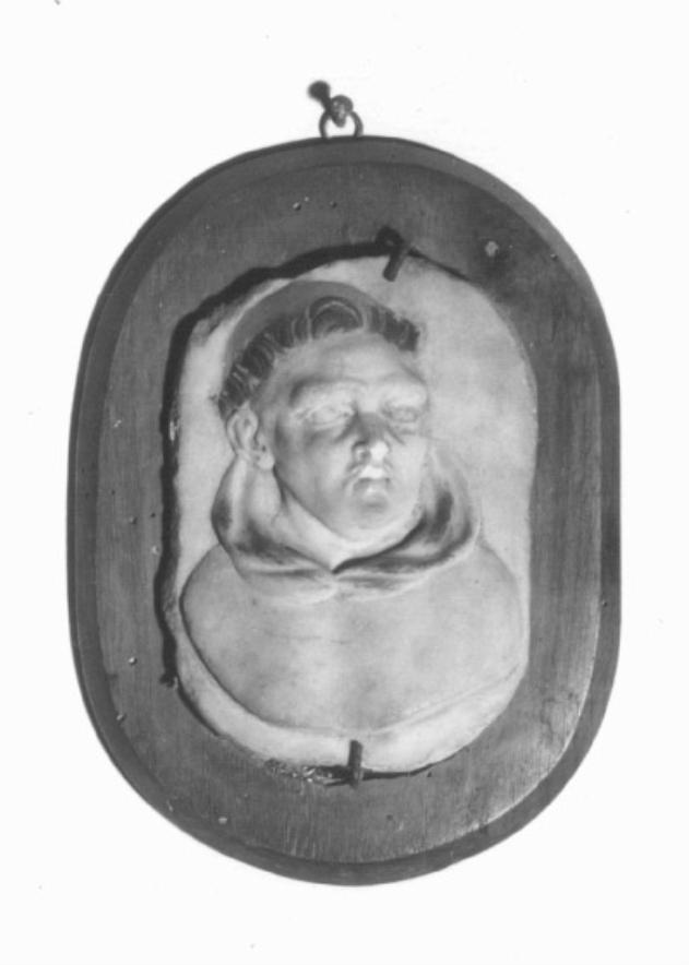 ritratto di monaco (rilievo) - ambito veneto (secc. XVIII/ XIX)
