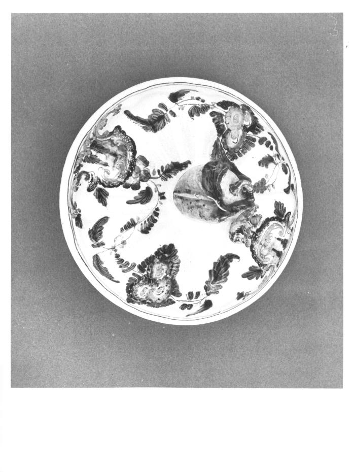 coperchio di tazza da brodo - ambito veneto (sec. XVIII)