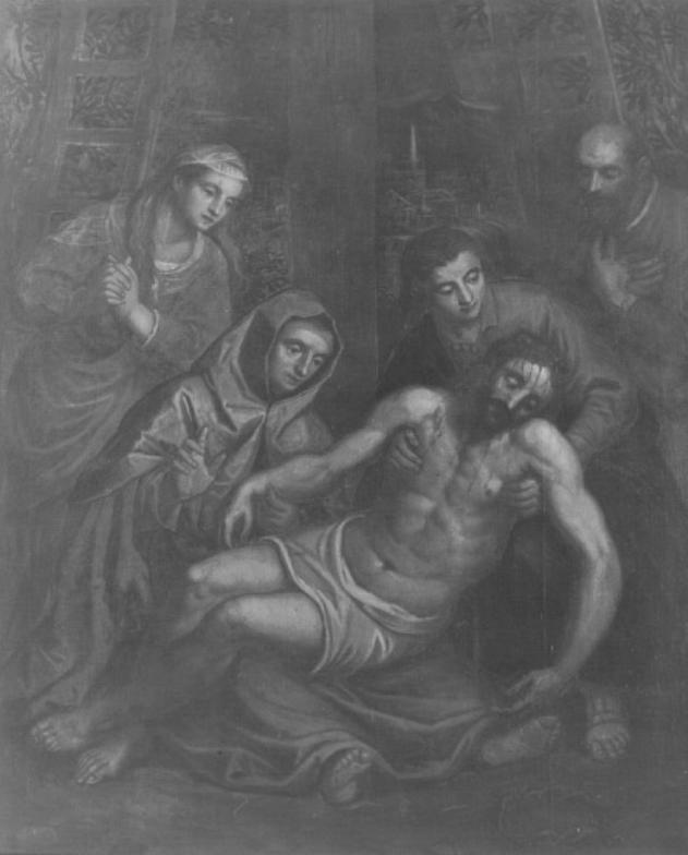 Cristo deposto dalla croce (dipinto) - ambito veneto (prima metà sec. XVII)