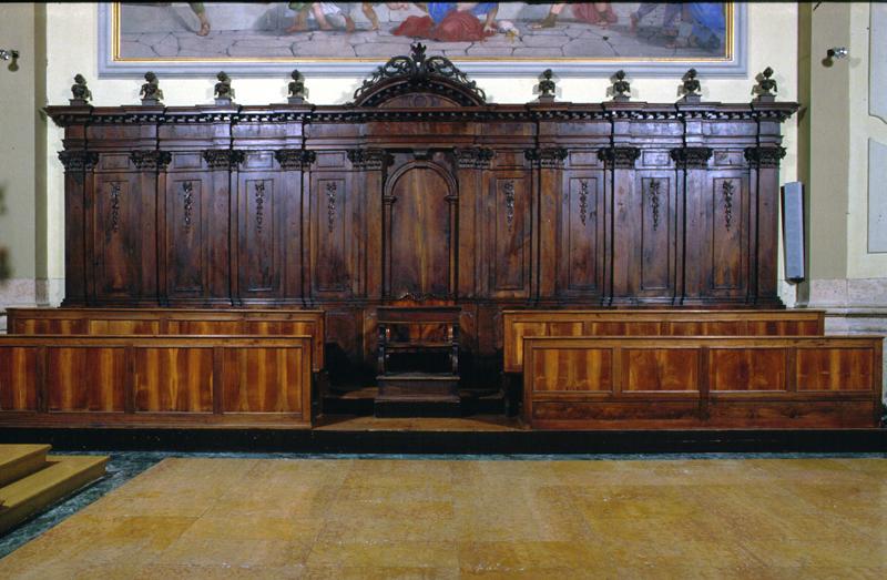 stalli del coro di Seraffel Nicolò (attribuito) - manifattura veneta (sec. XVII)
