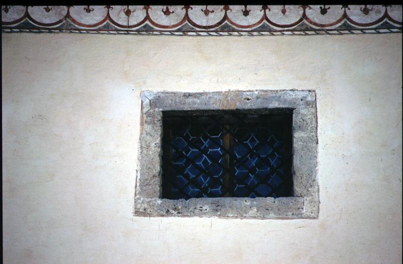 mostra di finestra - manifattura cadorina (sec. XVIII)
