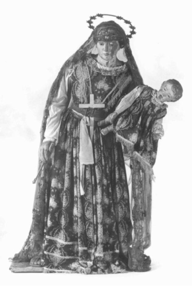 Madonna con Bambino (statua) - manifattura feltrina (secondo quarto sec. XX)