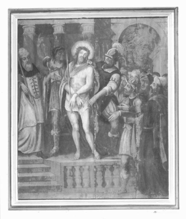 Ecce Homo (dipinto) di Dal Pozzo Paolo (attribuito) - ambito feltrino (sec. XVII)
