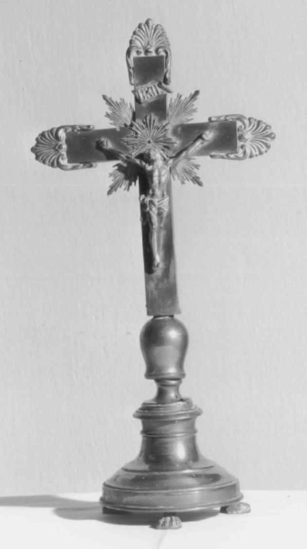croce d'altare - ambito veneto (ultimo quarto sec. XIX)