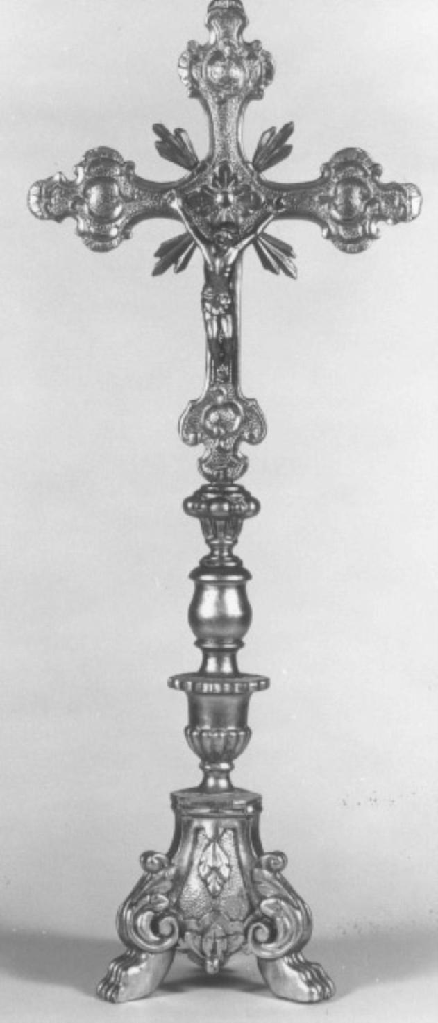 croce d'altare - bottega veneta (prima metà sec. XIX)