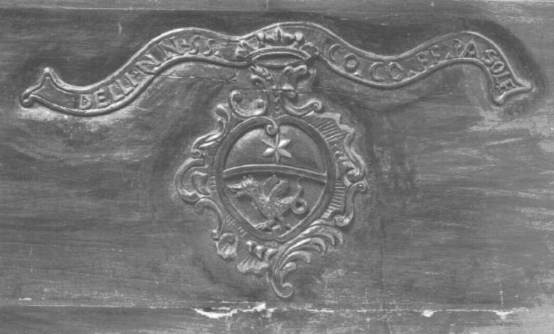 stemma pasole (rilievo) - manifattura feltrina (sec. XVIII)