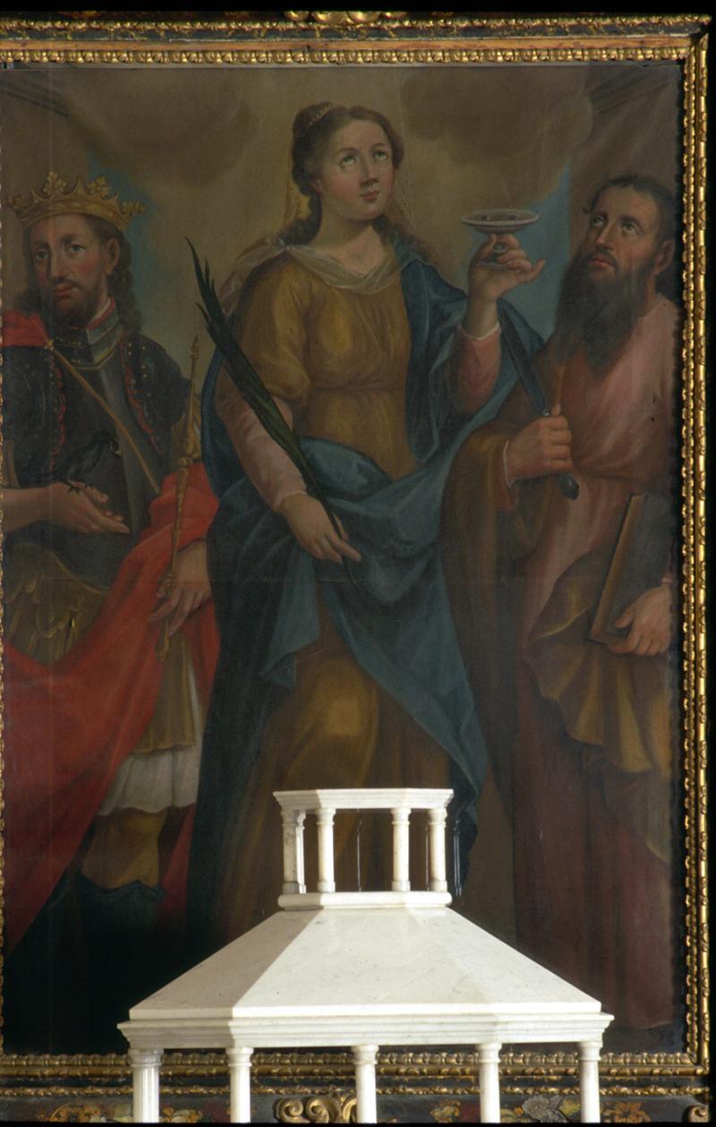 Santa Lucia tra Santi (dipinto) - bottega veneta (sec. XVII)