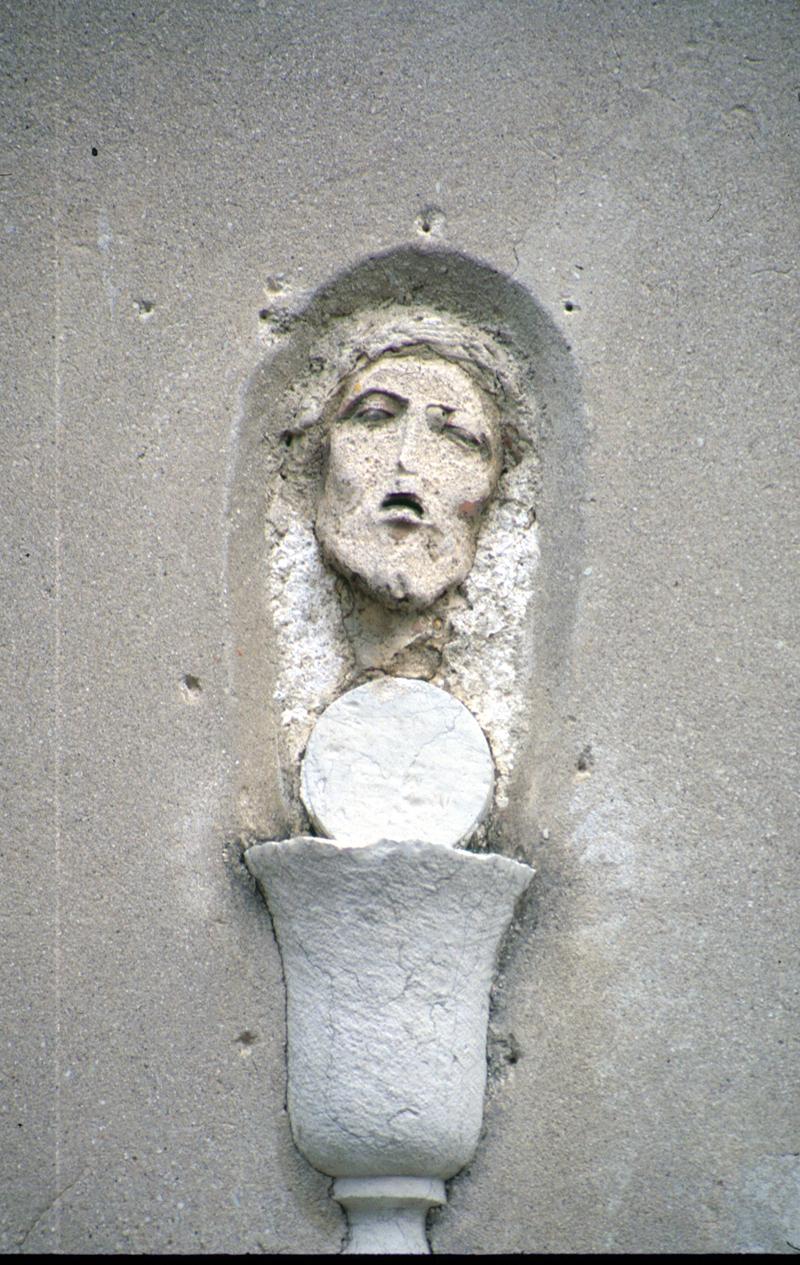 testa di Cristo (scultura) - manifattura italiana (fine/inizio secc. XV/ XVI)