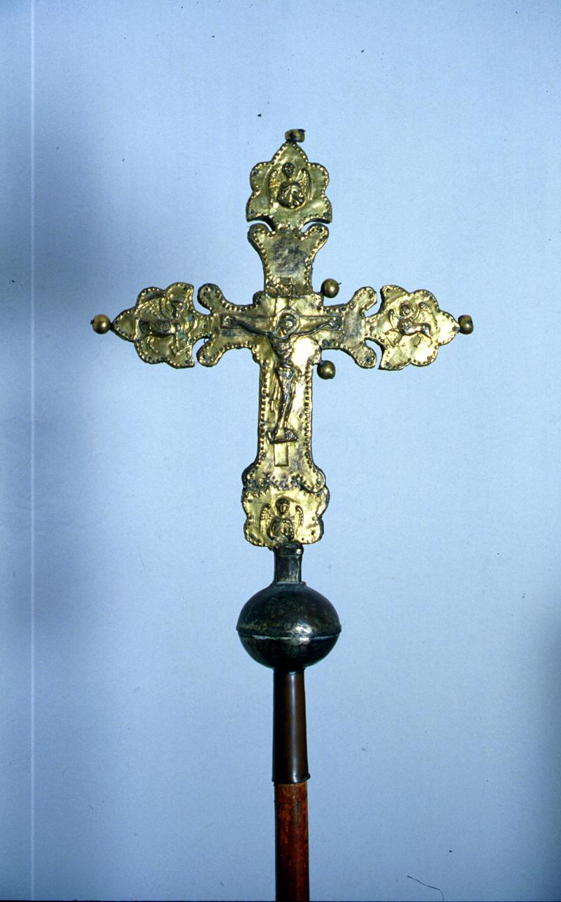 croce processionale - manifattura veneta (sec. XV)