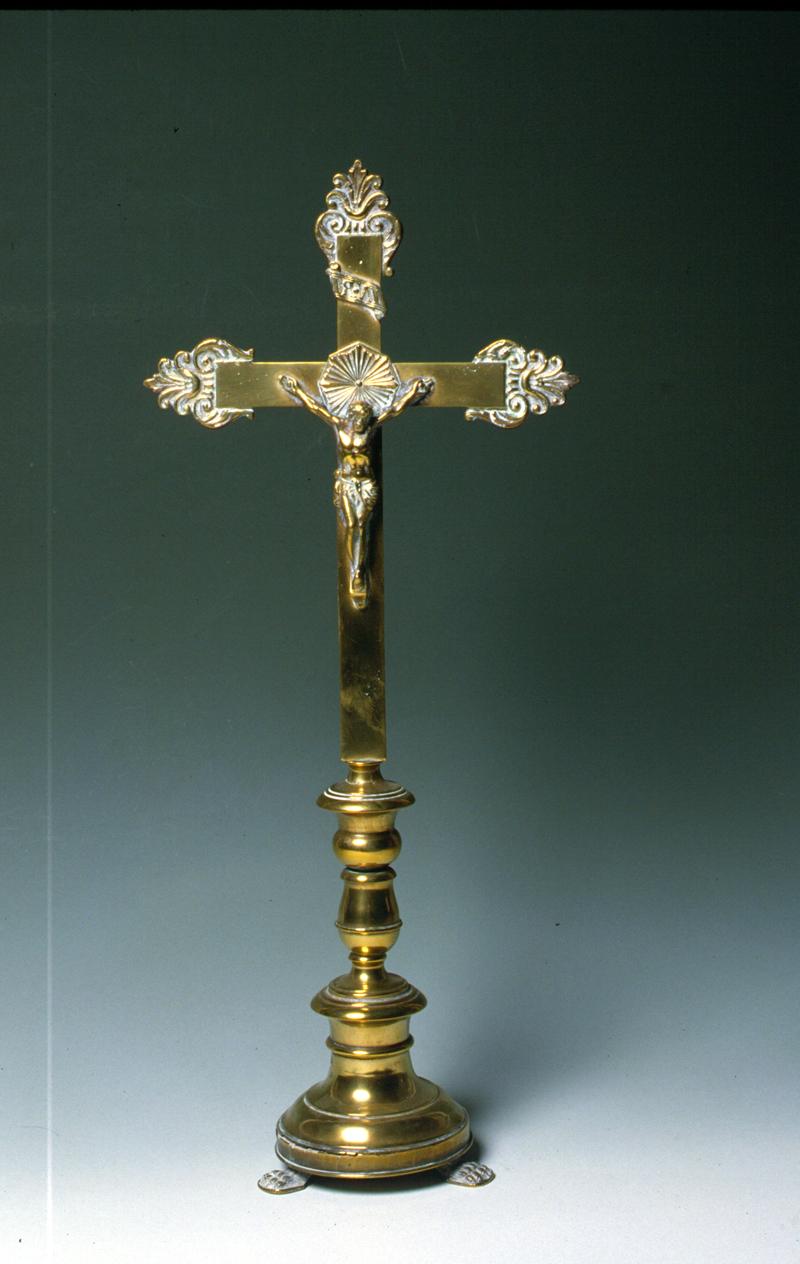croce d'altare - manifattura italiana (sec. XVIII)