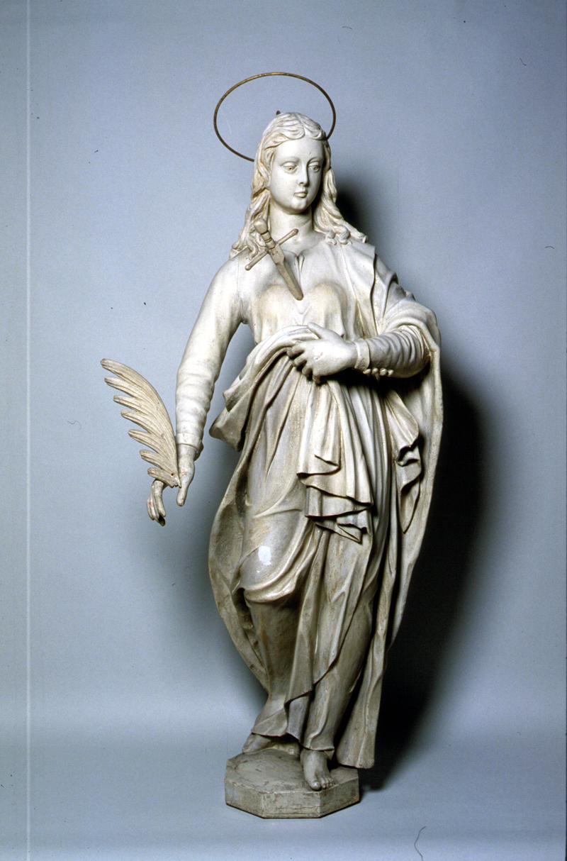 Santa Giustina (scultura) - manifattura italiana (seconda metà sec. XVII)