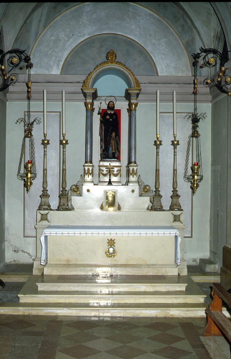 altare - manifattura italiana (seconda metà sec. XIX)