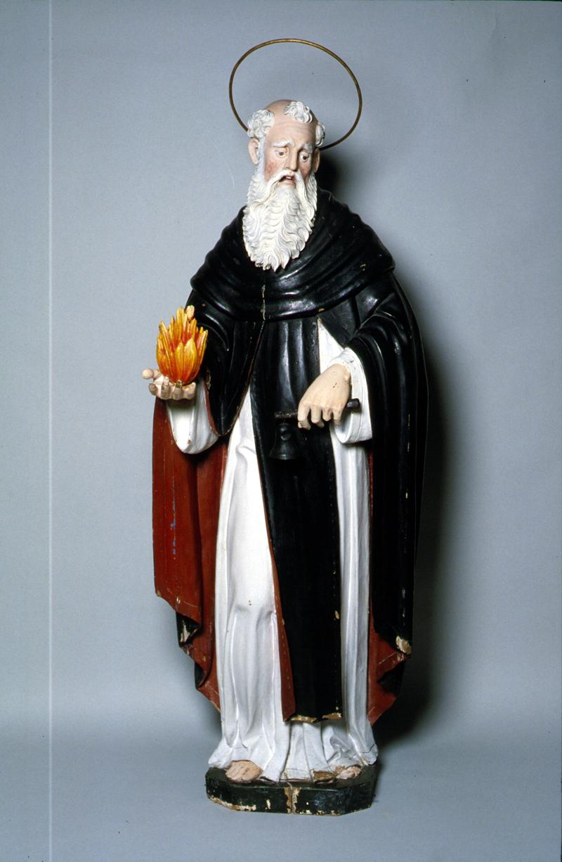 Sant'Antonio Abate (scultura, elemento d'insieme) - manifattura italiana (sec. XVI)