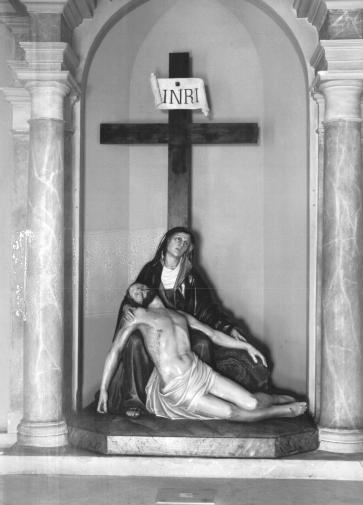 Pietà (gruppo scultoreo) - ambito veneto (sec. XIX)