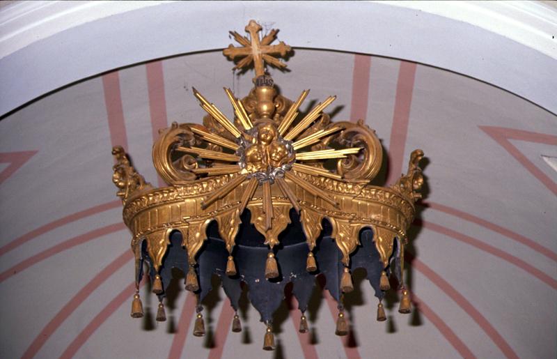 corona pensile - manifattura veneta (fine sec. XIX)