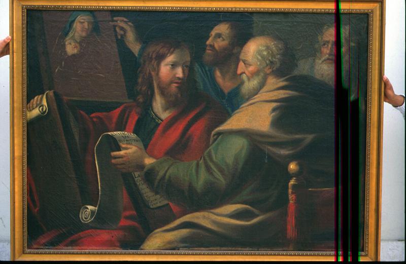 quattro Evangelisti (dipinto) - manifattura veneta (sec. XIX)