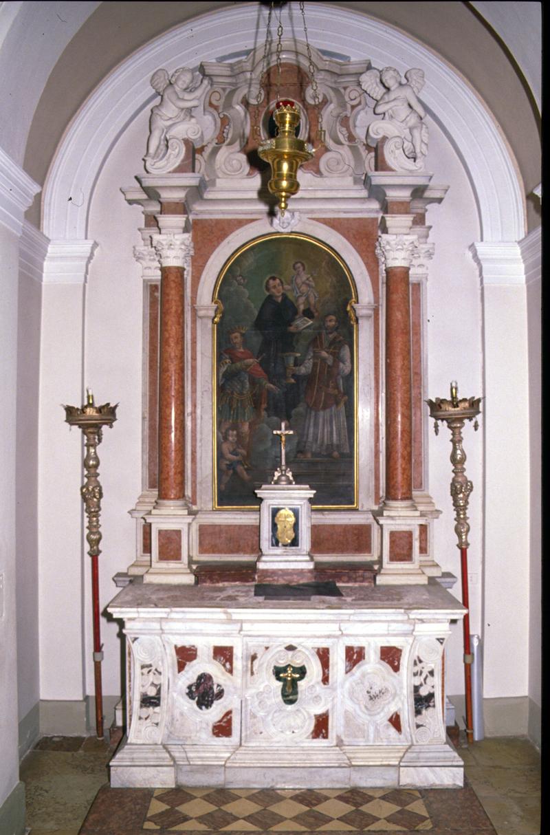 altare - manifattura veneta (fine/inizio secc. XVIII/ XIX)