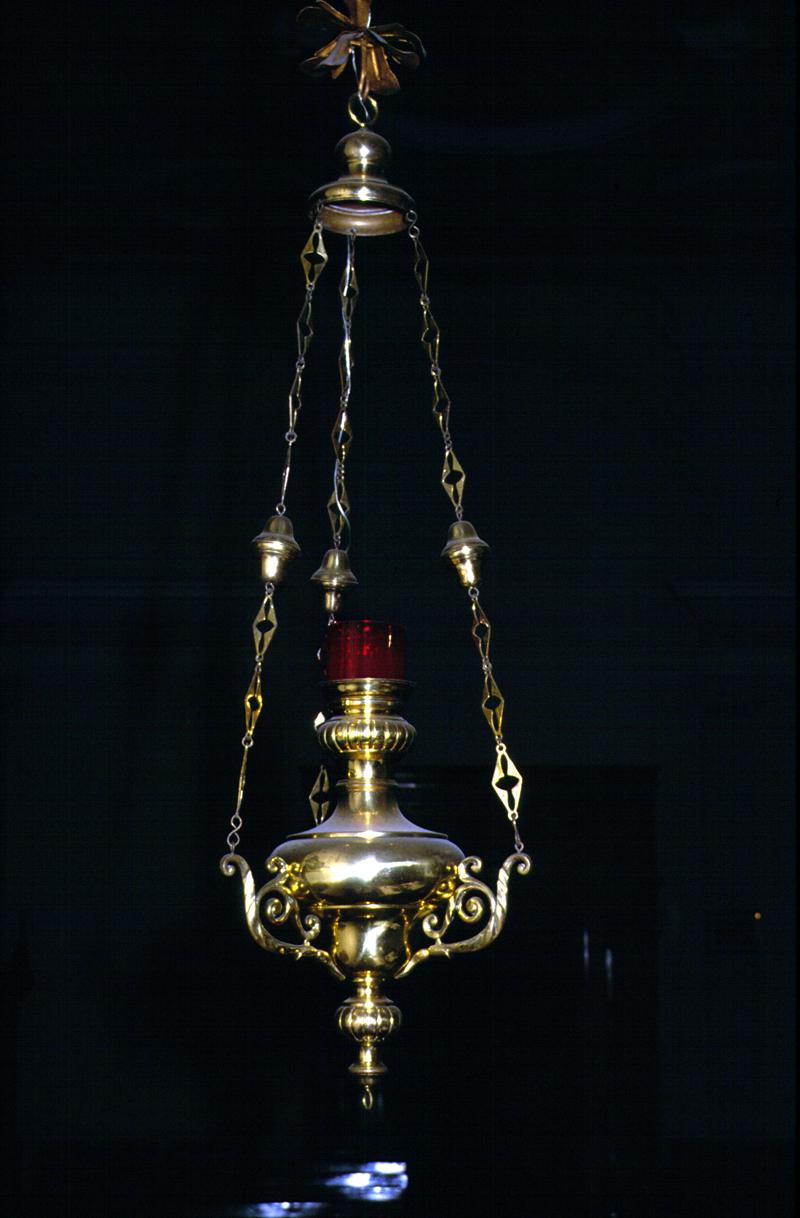 lampada pensile - manifattura veneta (secc. XVIII/ XIX)