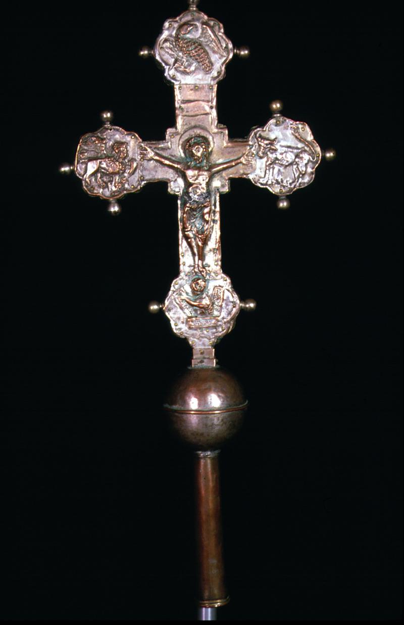 croce processionale - manifattura veneta (sec. XV)
