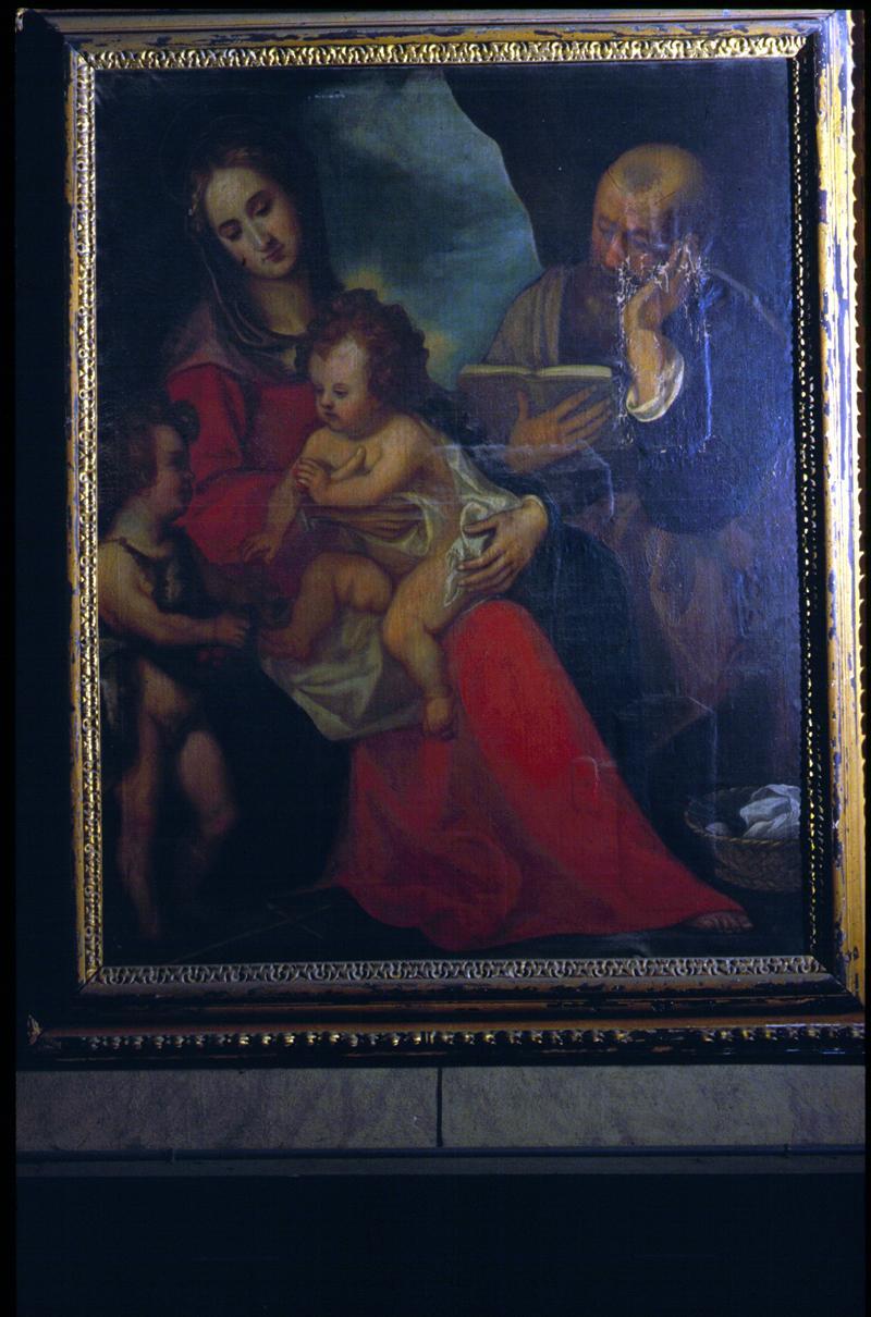 Sacra Famiglia con San Giovannino (dipinto) - bottega veneta (prima metà sec. XVII)