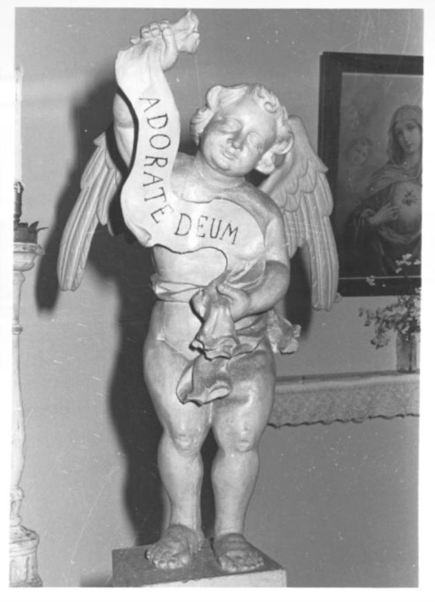 angioletto (statua) - ambito veneto (seconda metà sec. XIX)