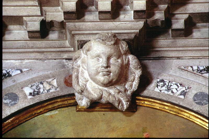 cherubino (scultura, elemento d'insieme) - manifattura veneta (prima metà sec. XVIII)