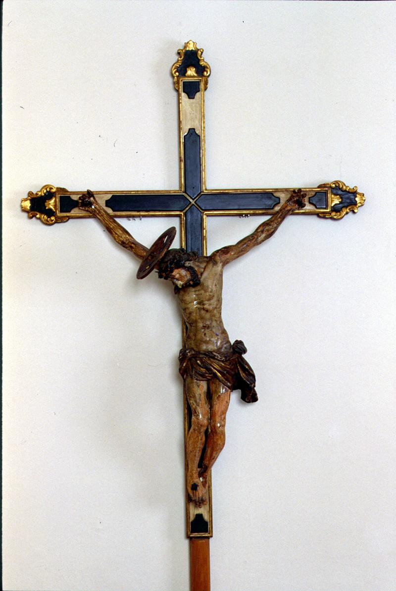 croce processionale di Beni Antonio - manifattura veneta (fine/inizio secc. XVII/ XVIII)