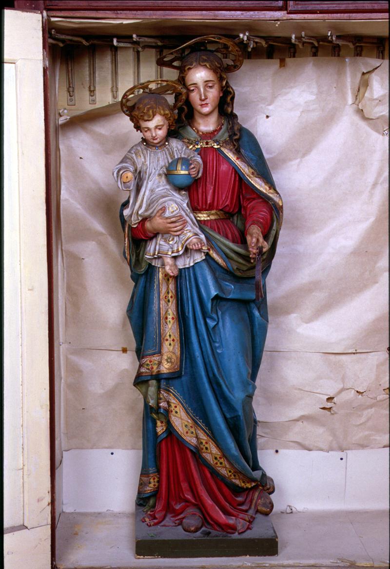 Madonna con Bambino (scultura) - manifattura veneta (fine sec. XIX)