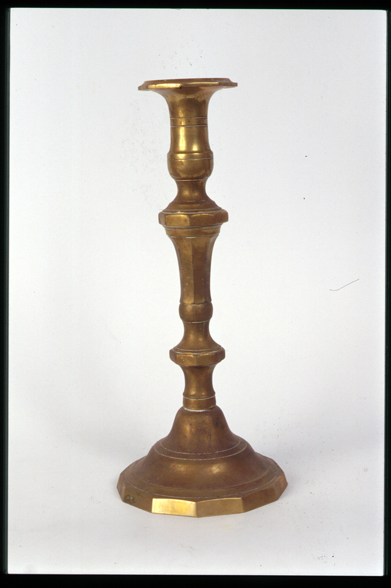 candeliere d'altare - manifattura veneta (terzo quarto sec. XIX)