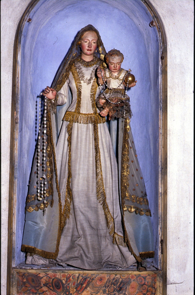 Madonna del Rosario (statua) - manifattura veneta (sec. XIX)