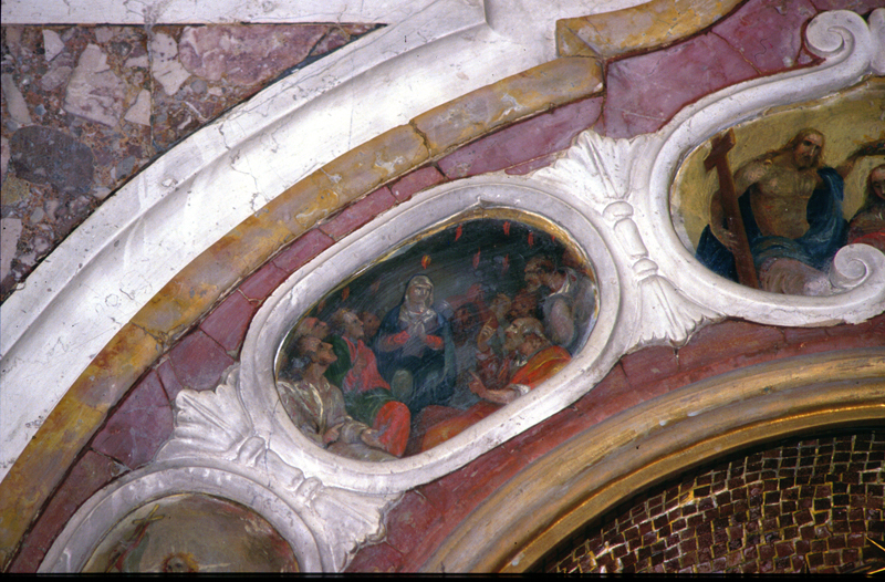 Pentecoste (dipinto) di Trivellini Francesco (attribuito) - ambito veneto (prima metà sec. XVIII)